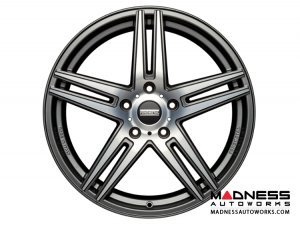 Ford Fusion Custom Wheels by Fondmetal - STC-05 - Matte Titanium Machined